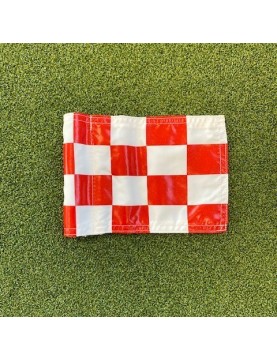 Fanion à damier putting green