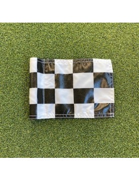 Fanion à damier putting green